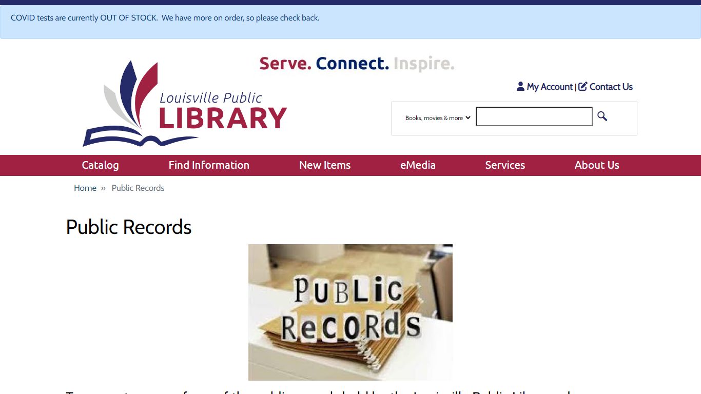 Public Records | Louisville Public Library